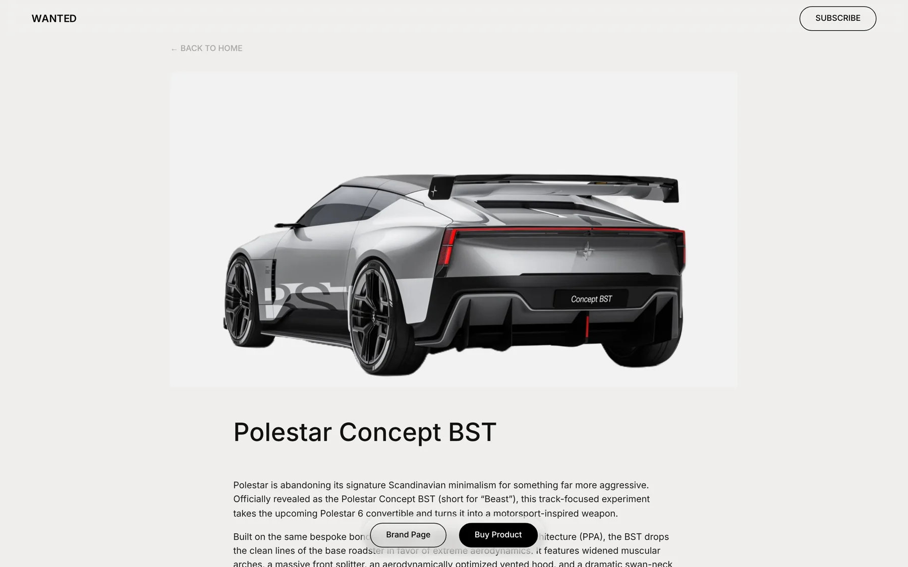 WANTED website design by Zandani Zidan, image 2