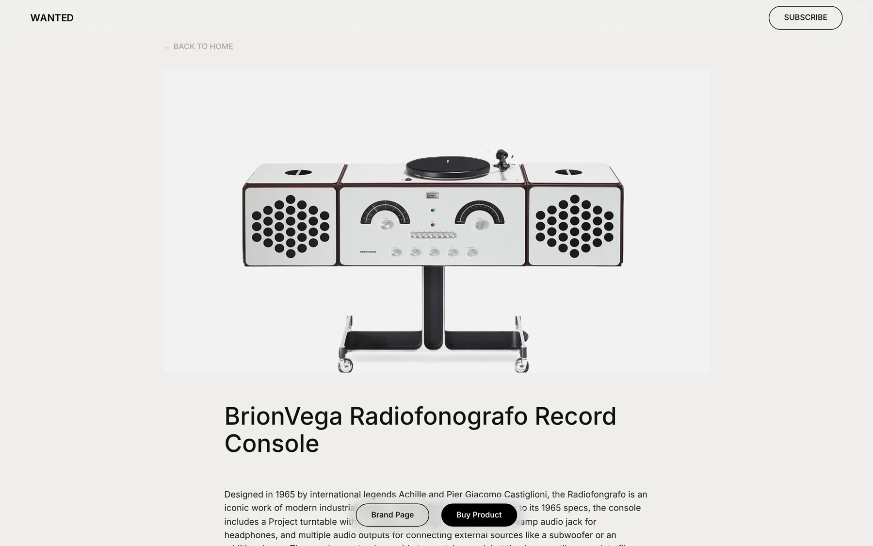 WANTED website design by Zandani Zidan, image 3